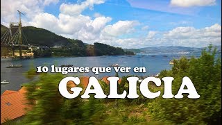 GALICIA 10 LUGARES QUE VISITAR [upl. by Dibri]