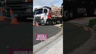 Exclusion zone salamatsadios nztrucking truckdriver [upl. by Vacla]