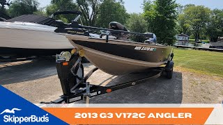 2013 G3 V172C Angler Fishing Boat Tour SkipperBuds [upl. by Gilbertina]