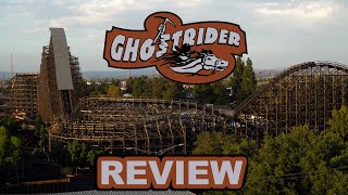 Ghostrider Review  Knotts Berry Farms Signature Wooden Roller Coaster [upl. by Adnoryt544]