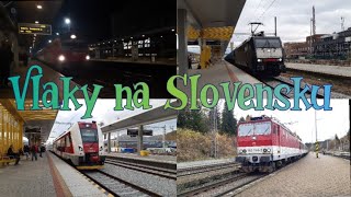 Vlaky na Slovensku 26 3010 2024🚈👍😀slovakia [upl. by Cristi]