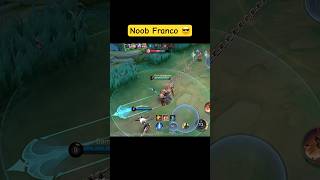 Noob Franco 😎 mobilelegends foryou shorts mlbb [upl. by Nordgren524]