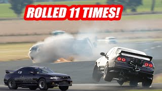 The Worst and Craziest GTR Crash We Have Ever Seen And he Walked Away  The Full Story [upl. by Nollie]