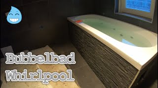 BubbelbadWhirlpool Tegelen plus Constructie [upl. by Hardigg655]