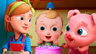 Pat A Cake Nursery Rhymes and Cartoon Videos for Toddlers [upl. by Attikin111]