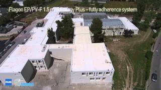 FLAGON waterproofing membrane to requalifying and maintain school building [upl. by Temp]