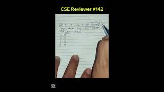 CSE Reviewer 142 [upl. by Sama]