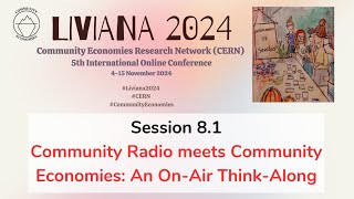 81 Community Radio meets Community Economies An OnAir ThinkAlong [upl. by Kolb]