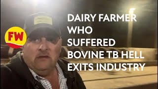 Steve Evans exits dairying after Bovine TB hell [upl. by Edyaw]