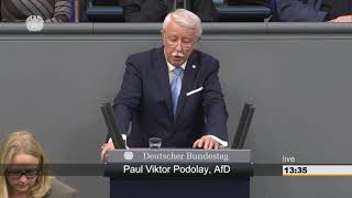 Paul Viktor Podolay AfD quot Jeder Mensch muss selbst entscheiden ob er Organ Spender sein möchtequot [upl. by Calle]