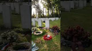 HMoonAirborne Cemetery Arnhem Oosterbeek [upl. by Gnaht875]