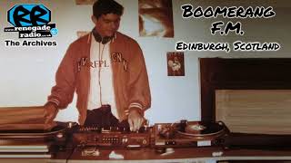 Boomerang FM Edinburgh  1994  JAZZ FUNK RNB SOUL HOUSE SCOTLAND [upl. by Mcnamara]