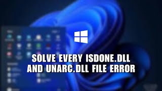 ✅ QUICK How to solve every ISDonedll and unarcdll file error in PC game  Full Guide [upl. by Stucker]