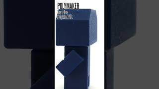 725 POLYMAKER True Blue PolyLite PETG  3D printed sample  FilaMODE [upl. by Avitzur]