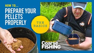 HOW TO get perfect micro pellets for use on a method feeder [upl. by Fiorenze]