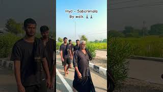 padayatra ayyappaa ayyappa sabarimala travel trip reels foryou [upl. by Aicats]