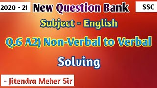 Q6 A2Non Verbal to Verbal  New Question Bank  Information Transfer  Writing Skill  SSCEnglish [upl. by Bainter]