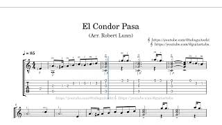 El Condor Pasa  Arr Robert Lunn  TAB [upl. by Beall]