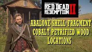 Red Dead Redemption 2 Abalone Shell Fragment and Cobalt Petrified Wood Locations [upl. by Tennes]