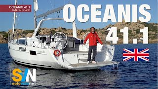 Oceanis 411  Beneteau  SVN ON BOARD in English  4K [upl. by Enram]