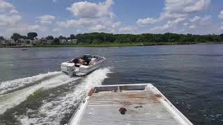 17 foot Bayliner Capri with 125 horsepower Force outboard running well [upl. by Garey788]