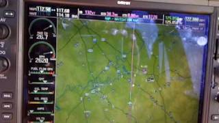 DA40 Garmin G1000  Pathway [upl. by Ecitnerp]