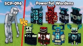 SCP096 vs Powerful Warden  Zorden vs Scp096  Minecraft battle [upl. by Aehr]