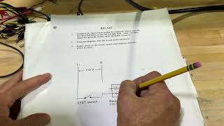 Wiring in a 120v relay coil HVAC [upl. by Nylyak]