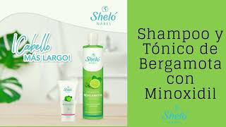 Shampoo y Tónico de Bergamota con Minoxidil ¿Que es la Bergamota y para qué sirve [upl. by Meikah]