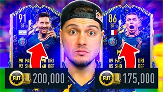 the Best Affordable Striker Partnership in FIFA 22 [upl. by Ymac]