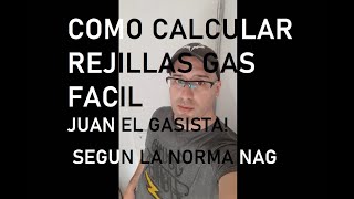 Rejillas gas como calcularlas [upl. by Nevai]