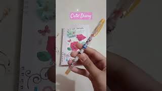 Cute diary unpacking 🎀 [upl. by Ecadnak]