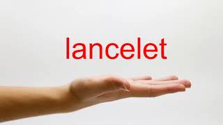 How to Pronounce lancelet  American English [upl. by Krista]