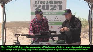 Airgun Expo 2021  Airguns of Arizona American Air Arms EVOL  Recorded May 13th 2021 [upl. by Nyral156]