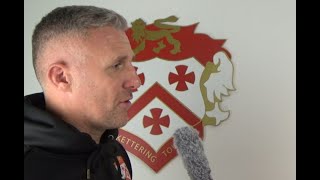 Postmatch interviews  Kettering Town 12 Doncaster Rovers 1122024 FA Cup 2nd Round [upl. by Sungam]