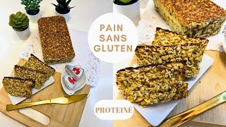 Pain Sans Gluten bien Protéiné Super Rapide à faire👌 [upl. by Norda]