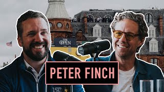 Peter Finch Talks Qualifying for the Open and Playing Golf on Camera [upl. by Sedgewick138]