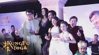 Jackie Chans GRAND ENTRY  Kung Fu Yoga Movie At JW Marriott [upl. by Norbel]