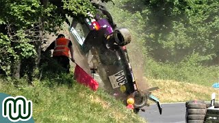 Best of Wolsfelder Bergrennen 2023 Big Crash Incidents and Max Attack [upl. by Einhoj]