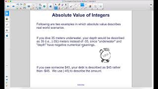 Positives Negatives and Absolute Value [upl. by Alitha711]