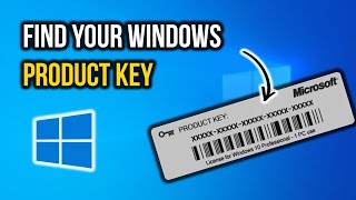 How to Find Product Key for Windows 10 [upl. by Albie820]