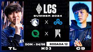 LIVE COMPLETA LCS TL x C9  FLY x SR [upl. by Ynnohj]