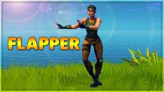 FORTNITE NEW FLAPPERFLATTERHAFT DANCE [upl. by Ainoda]