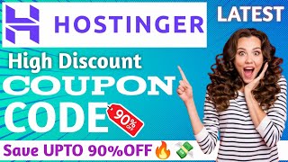 Exclusive Hostinger Coupon Code for 2024  Save Big on Web Hosting🔥 [upl. by Coward]