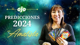 PREDICCIONES DEL 2024 PARA CADA SIGNO  AMATISTA [upl. by Bruell]