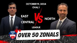 O50s East Zone Vs North Zone Masters Cricket USA Zonals 2024 Dubai Showdown at The Sevens Stadium [upl. by Jaquelin]