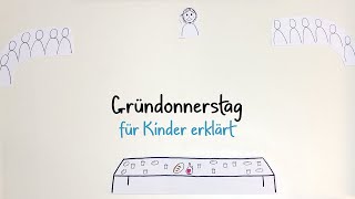 Gründonnerstag für Kinder erklärt [upl. by Airliah]