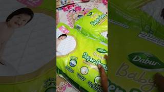 Dabur Baby Super Pant Diapers Review 67  daburdiaper superbottoms diaperreview minivlogtamil [upl. by Eseekram]