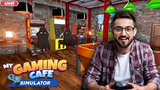 Building the Ultimate Gaming Cafe in Gaming Cafe Simulator  Qayzer Gaming [upl. by Adnema842]