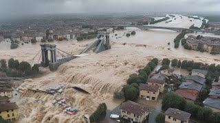 an hour ago a massive flood swept away houses cars in Puerto de Mazarrón Murcia Spain [upl. by Davy]